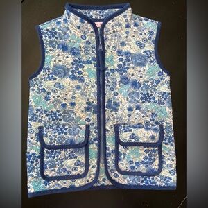 Peggy Green liberty of London print vest